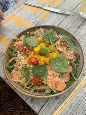 Thai salad  at Beet in Luxembourg City