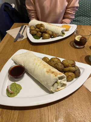 Heerlijke smaakvolle Durum   at Beet in Luxembourg City