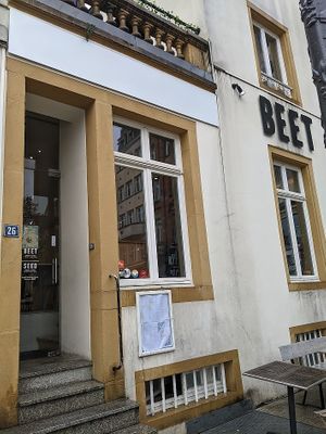 view from the street at Beet in Luxembourg City