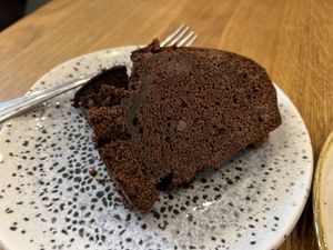 Chocolate cake  at Beet in Luxembourg City