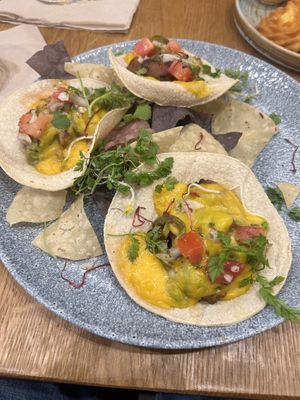 Jackfruit taco  at Beet in Luxembourg City