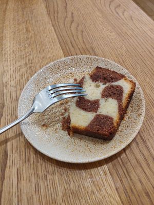 Marble cake at Beet in Luxembourg City