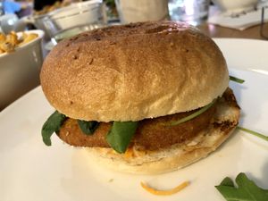 burger (very good!) at Beet in Luxembourg City