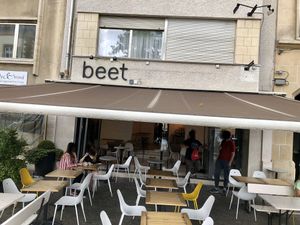 outside at Beet in Luxembourg City