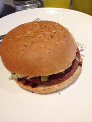 Barbecue burger at Beet in Luxembourg City