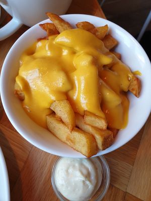 cheesy fries at Beet in Luxembourg City