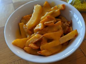 Cheesy fries at Beet in Luxembourg City