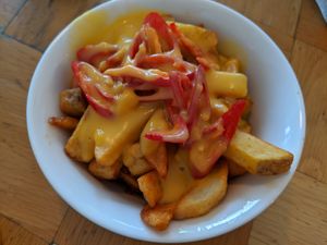 Chili cheese fries at Beet in Luxembourg City