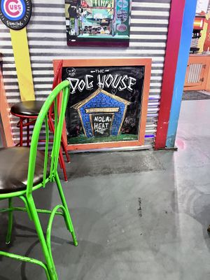 Stay out the dog house yall   at Dat Dog - Freret St  in New Orleans