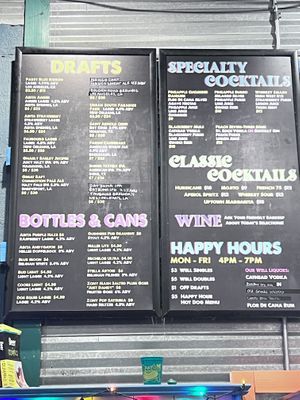 Booze  at Dat Dog - Freret St  in New Orleans