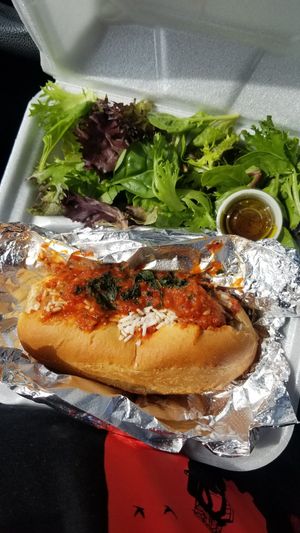 Meatball sub at Don't Have a Cow in Clarksville