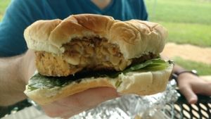 chick'n piccata at Don't Have a Cow in Clarksville