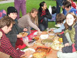 World Vegan Day picnic at Christchurch Vegan Society/Te Rōpū Whēkana o Ōtautahi in Christchurch