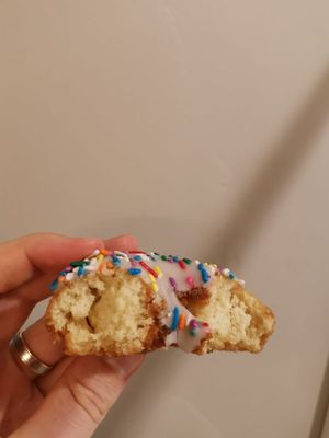 Sprinkle donut at The Big O Doughnuts in Salt Lake City