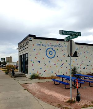 exterior at The Big O Doughnuts in Salt Lake City