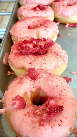 strawberry at The Big O Doughnuts in Salt Lake City