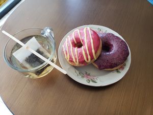 First time customer. So good. at The Big O Doughnuts in Salt Lake City