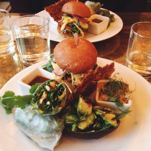 Brunch platter (V) at Green Peas - Fridhemsplan in Stockholm