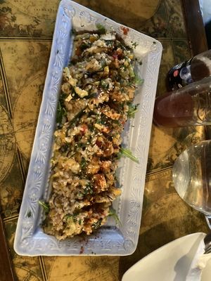 Japanese bites  at Karuzo in Sarajevo