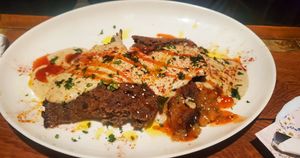 Chickpea pocket at Karuzo in Sarajevo