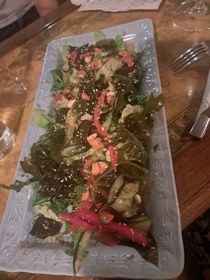 Wakame salad at Karuzo in Sarajevo