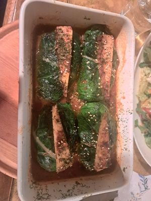 Vegan sarmice at Karuzo in Sarajevo