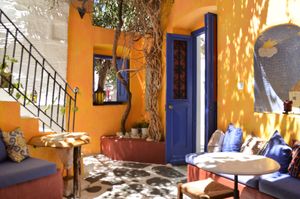 our inner yard  at Spiti House Bar in Paros