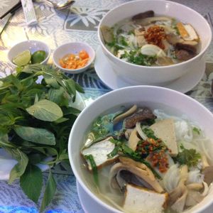 Vegan Pho at Hoa Thien in Ho Chi Minh City