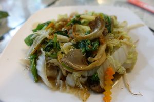 Noodles with Mushrooms and vegetables for VND 45,000 at Hoa Thien in Ho Chi Minh City