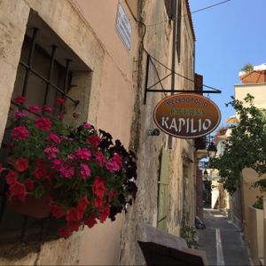 Exterior at Kapilio in Crete