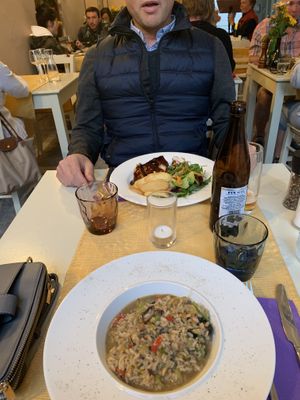 Vegetable risotto (around 7,80€) at Kapilio in Crete