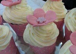 Vegan cup cakes at Croquembouche in Rome