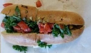 Philly Cheesesteak (with Portobello Mushrooms) at Viva La Vegan in Atlanta