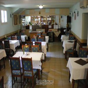 Restaurant's inside area. at Agni Vegetarian Restaurant in Szeged