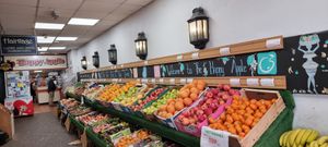Fruit and vegetables at The Happy Apple in Totnes