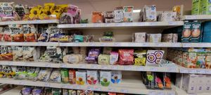 Chips, teas etc. at The Happy Apple in Totnes