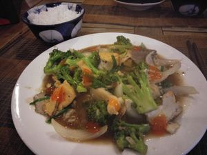 Tofu in pepper sauce at Goc Ha Thanh in Da Lat