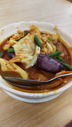 curry at Yuan En Vegetarian Food in Nibong Tebal