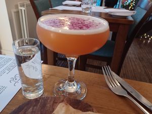 Posh pornstar at Cafe Vin Cinq in Rugby