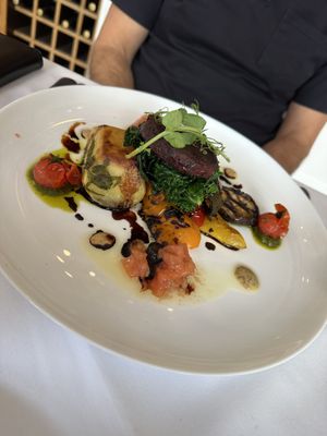 Vegan Steak   at Cafe Vin Cinq in Rugby