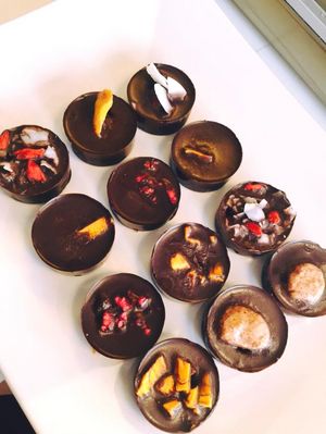 Raw bonbons at Opgeweckt Noord in Groningen