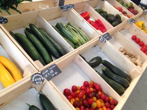 Veggies at Opgeweckt Noord in Groningen