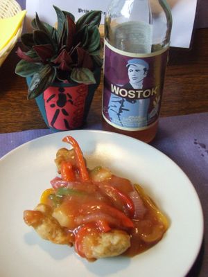 tempeh at De Vegetarier in Leeuwarden