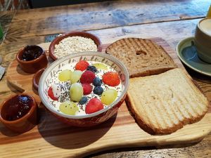 Vegan breakfast at Broodje Bewust in Leeuwarden