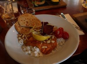 Tomato curry at Eetcafe Spinoza in Leeuwarden