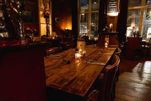 Restaurant at Eetcafe Spinoza in Leeuwarden