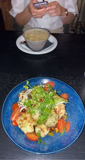 Vegan Krispy Fried Cauliflower at Eetcafe Spinoza in Leeuwarden