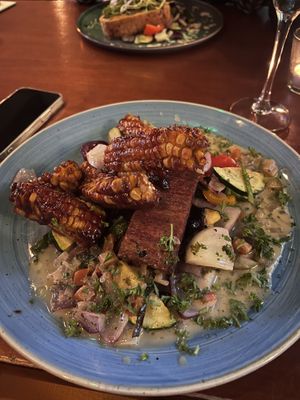 Steak & ribs   at Eetcafe Spinoza in Leeuwarden