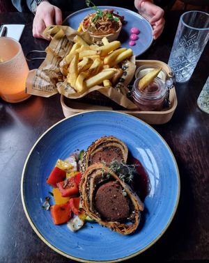 Seitan Wellington at Eetcafe Spinoza in Leeuwarden