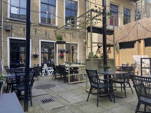 Courtyard  at Eetcafe Spinoza in Leeuwarden
